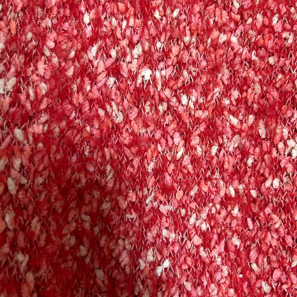 Red urban outfitters fuzzy sweater - Picture 3 of 4